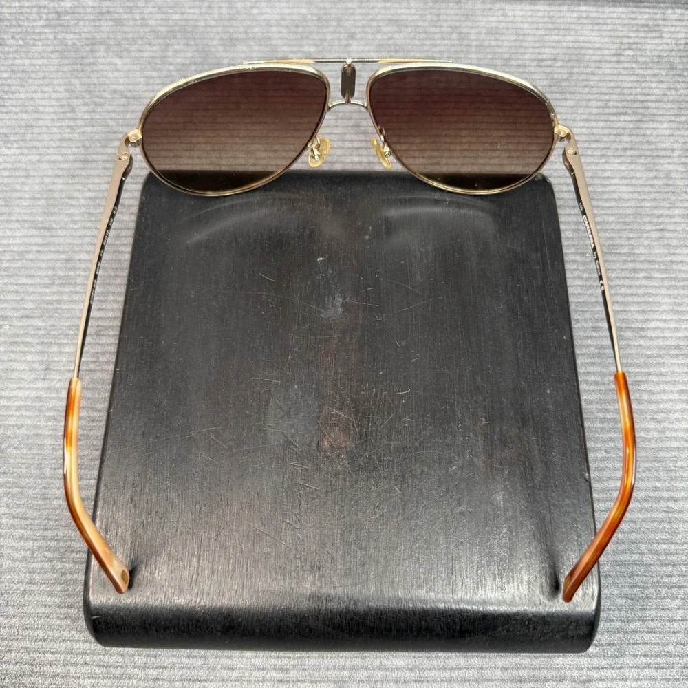 Carrera Gipsy 6/S Aviator‎ Sunglasses Gold Brown Gradient Lens Y2k 58-12-140